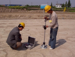 CHINA - Compaction Control after installation of the base courses in highway construction
