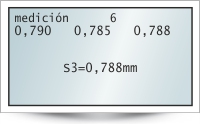 HMP LFG4 - display measuring, first settlement s1