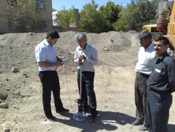 IRAN - testing of modulus of deformation within the framework of soil examination