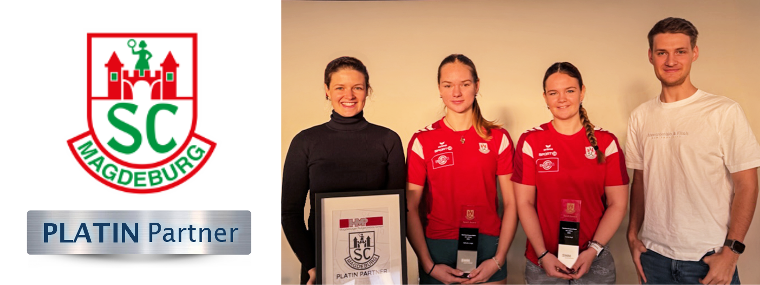 HMP ist stolzer PLATIN Partner des SC Magdeburg HMP ist stolzer PLATIN Partner des SC Magdeburg