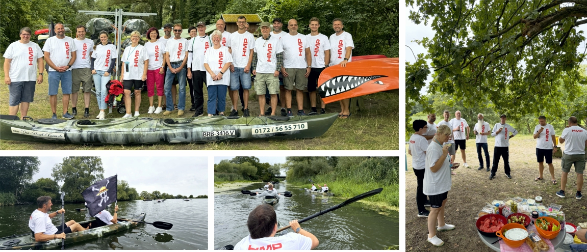 HMP-Team - mit dem Kayak die Havel entlang HMP-Team - mit dem Kayak die Havel entlang