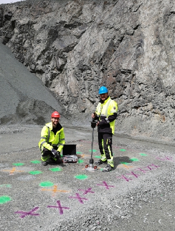 Noruega - Utilización de HMP LFG para evaluar capas de base sostenibles hechas de materiales locales