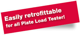 HMP PDG easily retrofittable for alle Plate Load Tester