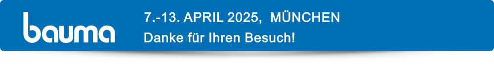 bauma 2025 - Danke! bauma 2025 - Danke!