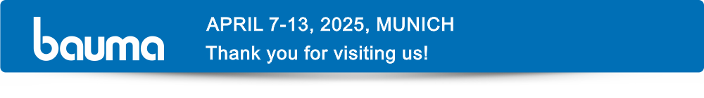 bauma 2025 - Thank you! bauma 2025 - Thank you!